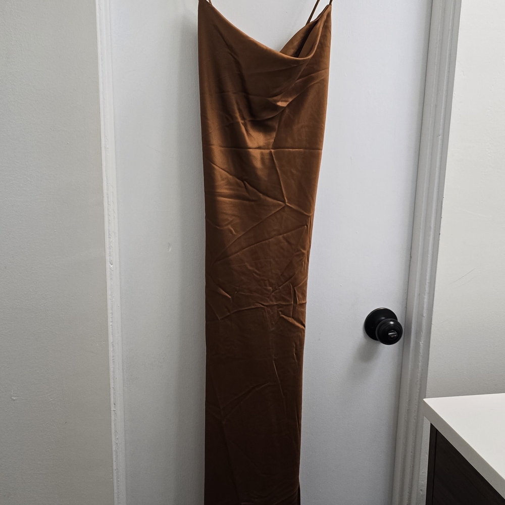 12th TRIBE Rust Maxi Dress
